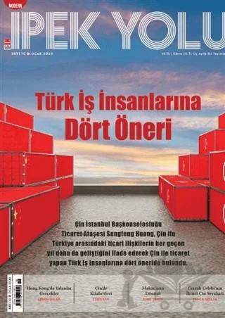 Modern İpek Yolu Dergisi Sayı: 10 Ocak 2020 – Modern İpek Yolu Dergisi kitap kapağı