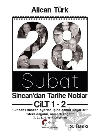 28 Şubat: Sincan'dan Tarihe Notlar Cilt 1-2 – Alican Türk – Galeati Yayıncılık kitap kapağı