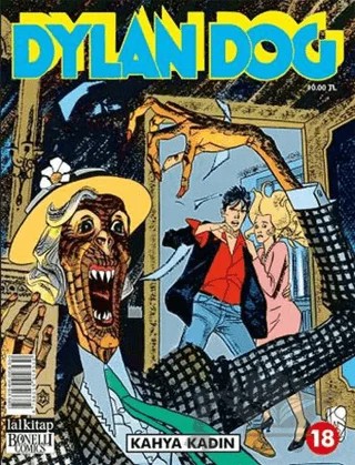 Dylan Dog Sayı 18 – Gianfranco Manfredi – Lal Kitap kitap kapağı