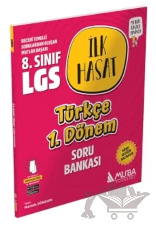 LGS Türkçe İlk Hasat Soru Bankası (1.Dönem) Muba Yayınları – Kolektif – Muba Yayınları kitap kapağı