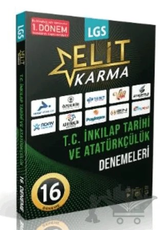 Elit Karma 8. Sınıf İnkılap Tarihi 16 Lı Deneme 1. Dönem – Kolektif – Paraf Yayınları kitap kapağı