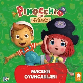 Pinokyo ve Arkadaşları - Macera Oyuncakları – Studio Di Vita – Eksik Parça Yayınları kitap kapağı