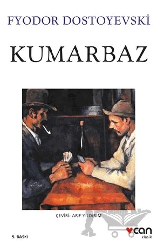 Kumarbaz – Fyodor Mihayloviç Dostoyevski – Can Yayınları kitap kapağı