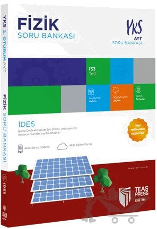 AYT Fizik Soru Bankası – Kolektif – Teas Press kitap kapağı