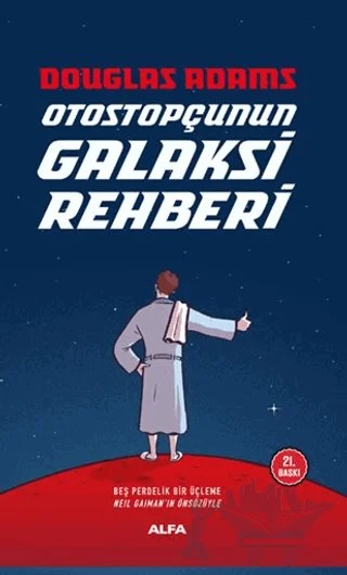 Otostopçunun Galaksi Rehberi (5 Cilt Tek Kitapta - Ciltli) – Douglas Adams – Alfa Yayınları kitap kapağı