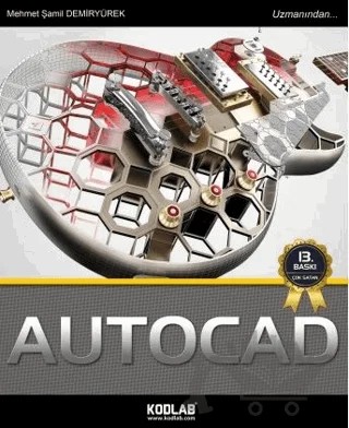 Autocad – Mehmet Şamil Demiryürek – Kodlab Yayın Dağıtım kitap kapağı