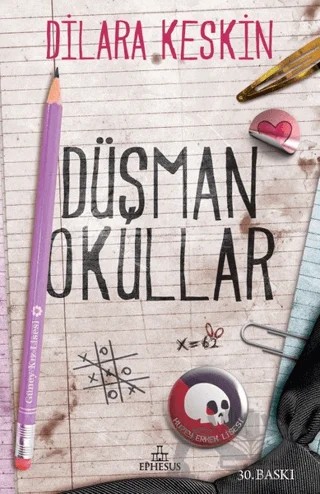 Düşman Okullar – Dilara Keskin – Ephesus Yayınları kitap kapağı
