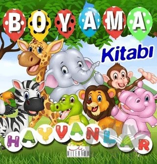 Boyama Kitabı - Hayvanlar – Kolektif – Milenyum kitap kapağı