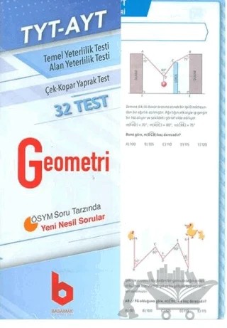 TYT-AYT Geometri Çek - Kopar Yaprak Test – Kolektif – Basamak Yayınları kitap kapağı