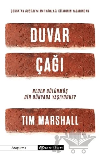 Duvar Çağı – Tim Marshall – Epsilon Yayınevi kitap kapağı