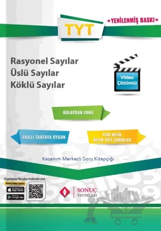 TYT Rasyonel Sayılar - Üslü Sayılar - Köklü Sayılar Soru Bankası – Kolektif – Sonuç Yayınları kitap kapağı