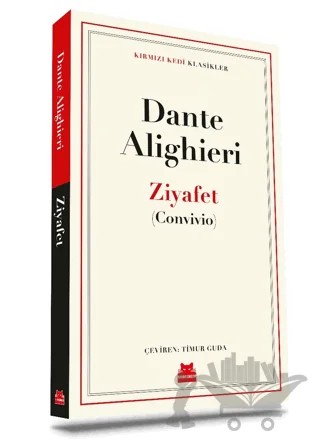 Ziyafet (Convivio) – Dante Alighieri – Kırmızı Kedi Yayınevi kitap kapağı