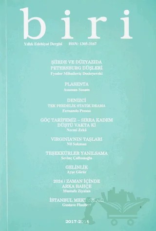 Biri Yıllık Edebiyat Dergisi Sayı: 12 – Biri Yayınları kitap kapağı