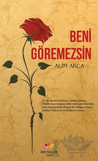 Beni Göremezsin – Alim Akca – Mevsimler Kitap kitap kapağı