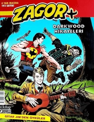 Zagor 5 - Gitar Jim’den Öyküler – Moreno Burattini – Lal Kitap kitap kapağı
