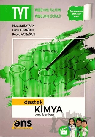 2022 TYT Kimya Destek Soru Bankası – Mustafa Bayrak, Dudu Armağan – ENS Yayınları kitap kapağı