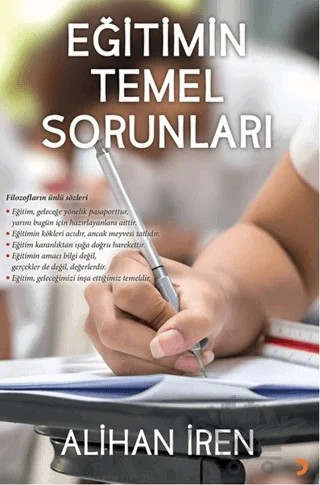 Eğitimin Temel Sorunları – Alihan İren – Cinius Yayınları kitap kapağı