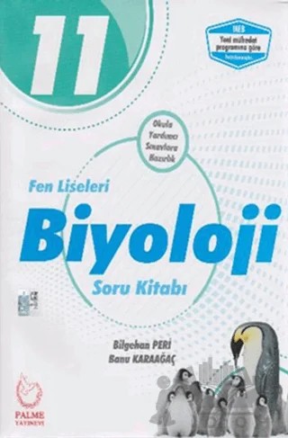 Palme 11. Sınıf Fen Liseleri Biyoloji Soru Kitabı – Banu Karaağaç, Bilgehan Peri – Palme Yayınları kitap kapağı