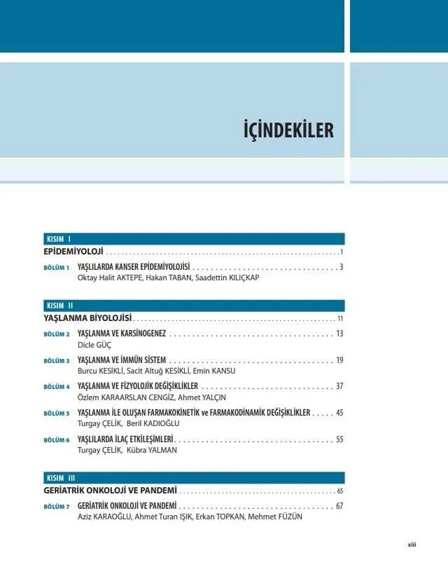 Geriatrik Onkoloji – Nobel Tıp Kitabevleri kitap kapağı