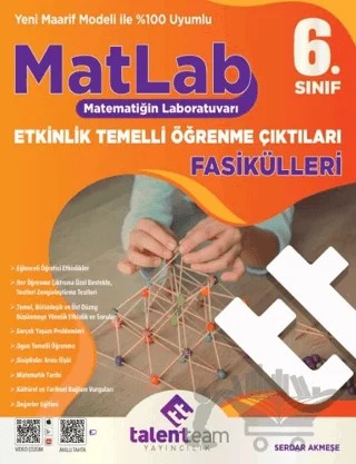 Matlab Etkinlik Temelli Öğrenme Çıktıları Fasikülleri – Kolektif – Talentteam Yayıncılık kitap kapağı