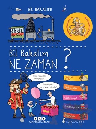 Bil Bakalım Ne Zaman? – Geraldine Maincent – Yapı Kredi Yayınları kitap kapağı