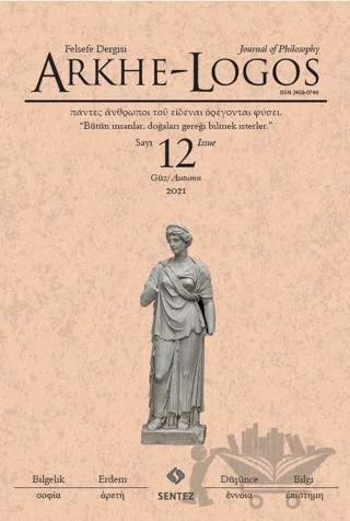 Arkhe - Logos Dergisi Sayı: 12 Güz 2021 – Arkhe - Logos Dergisi kitap kapağı