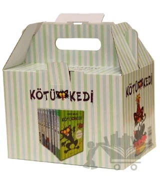 Kötü Kedi Serisi 9 Kitaplık Set – Nick Bruel – Epsilon Yayınevi kitap kapağı
