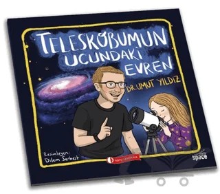 Teleskobumun Ucundaki Evren – Umut Yıldız – ODTÜ Geliştirme Vakfı Yayıncılık kitap kapağı