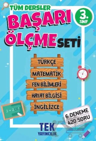 3. Sınıf Tüm Dersler Başarı Ölçme Seti – Kolektif – Tek Yayıncılık kitap kapağı
