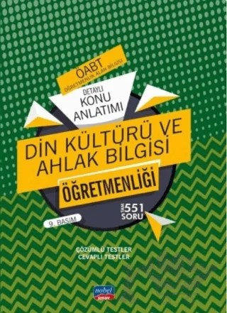 ÖABT Sınıf Öğretmenliği - Öğretmenlik Alan Bilgisi – Kolektif – Nobel Sınav Yayınları kitap kapağı