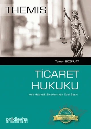 Themis - Ticaret Hukuku – Tamer Bozkurt – On İki Levha Yayınları kitap kapağı