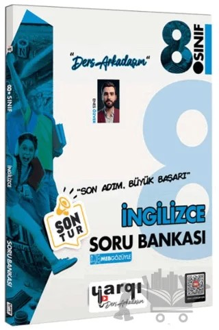 8. Sınıf LGS İngilizce Son Tur Soru Bankası – Enes Özver – Yargı Yayınevi kitap kapağı