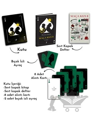Maça Kızı 8 - 2. Kitap (Kutulu) – Dilara Pamuk – Artemis Yayınları kitap kapağı