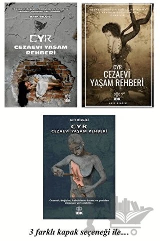CYR Cezaevi Yaşam Rehberi (3 Farklı Kapak) – Arif Bilgili – İBK - İz Bırakan Kalemler kitap kapağı