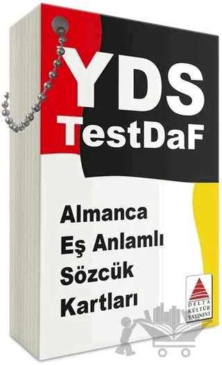 YDS Almanca Eş Anlamlı Sözcük Kartları – Şule Pak – Delta Kültür Yayınevi kitap kapağı