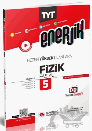 Enerjik TYT Fizik Fasikülleri - 5 – Kolektif – Karaağaç Yayıncılık kitap kapağı