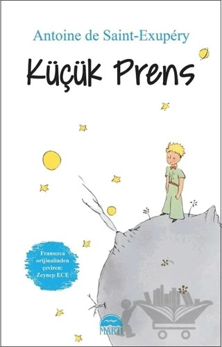Küçük Prens – Antoine de Saint-Exupery – Martı Çocuk Yayınları kitap kapağı