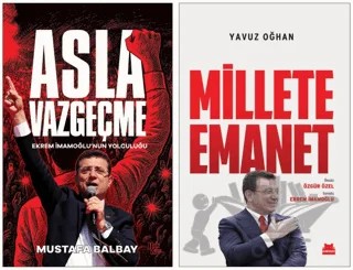 Asla Vazgeçme ve Millete Emanet – Yavuz Oğhan, Mustafa Balbay – Halk Kitabevi kitap kapağı