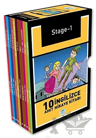 Stage-1 İngilizce Hikaye Seti (10 Kitap Kutulu) – Kolektif – Maviçatı Yayınları kitap kapağı