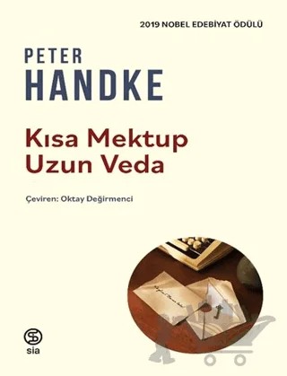 Kısa Mektup Uzun Veda – Peter Handke – Sia Kitap kitap kapağı