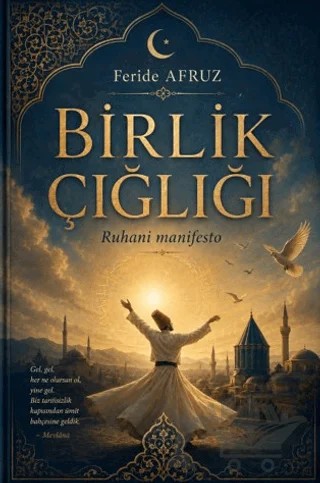 Birlik Çığlığı - Ruhani – Feride Afruz – Baygenç Yayıncılık kitap kapağı