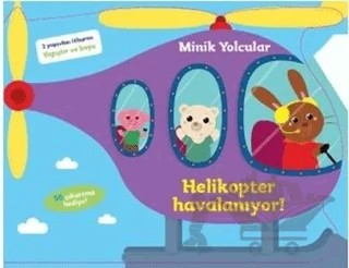 Minik Yolcular - Helikopter Havalanıyor! – Kolektif – Doğan Egmont Yayıncılık kitap kapağı