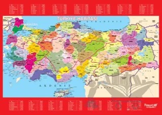 Türkiye Haritası Yapboz – Kolektif – Yumurcak Yayınları kitap kapağı