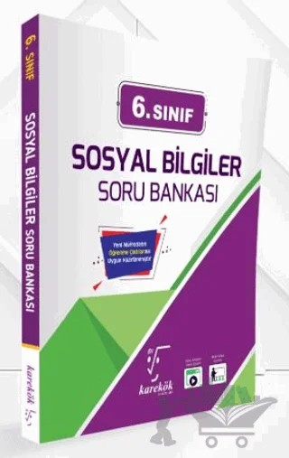 6. Sınıf Sosyal Bilgiler Soru Bankası – Kolektif – Karekök Yayıncılık kitap kapağı