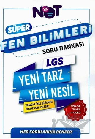 LGS Fen Bilimleri Süper Soru Bankası – Kolektif – Bi Not Yayınları kitap kapağı