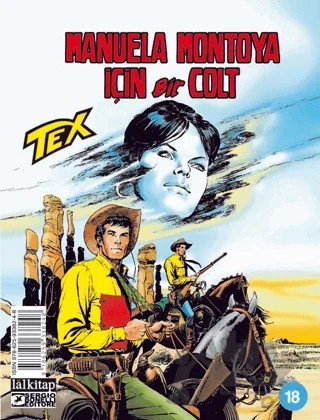 Tex Sayı 18 – Mauro Boselli – Lal Kitap kitap kapağı