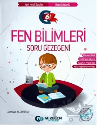 6. Sınıf Fen Bilimleri Soru Gezegeni – Gülendam Yıldız Özbay – Gezegen Yayıncılık kitap kapağı