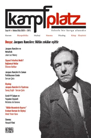 Kampfplatz Felsefe ve Sosyal Bilimler Dergisi Sayı: 14 – Kampfplatz Dergisi Yayınları kitap kapağı