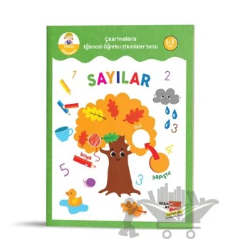 Eğlenceli Öğretici Etkinlikler Serisi - Sayılar – Kolektif – Dikkat Atölyesi Yayınları kitap kapağı