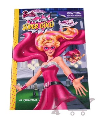 Barbie Prensesin Süper Gücü : Çıkartmalı Öykü Kitabı – Kolektif – Doğan Egmont Yayıncılık kitap kapağı